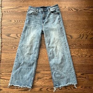 RISEN jeans size 29/9 cropped flare